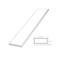 LED Panel Nadgradni 30x120cm - 40W, 4000lm, 4500K, DIM.